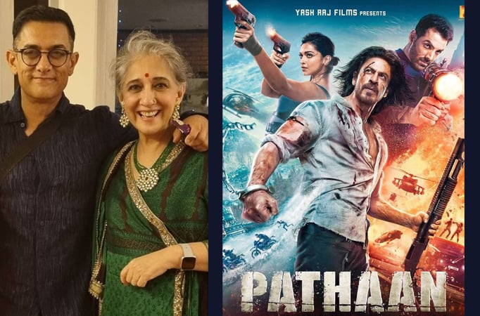 Aamir Khan’s sister Nikhat Khan Hegde essays the role of Shah Rukh Khan’s foster mom, an Afghani woman in Pathaan 