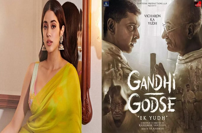 Janhvi Kapoor in awe of friend Tanisha Santoshi's acting in 'Gandhi Godse - Ek Yudh'