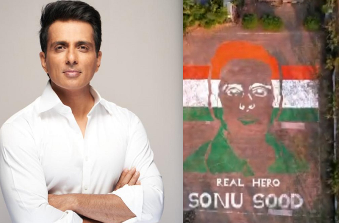 Sonu Sood 'at a loss for words' as fan makes 87K-sq-ft portrait of actor