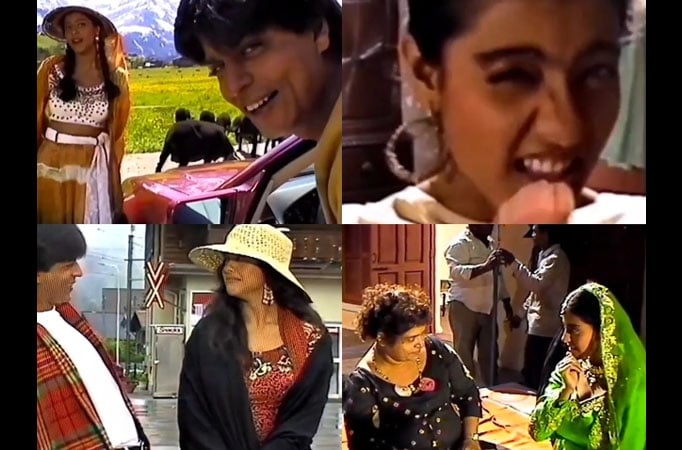 Check out some unseen BTS pictures from the movie Dilwale Dulhania Le Jayenge