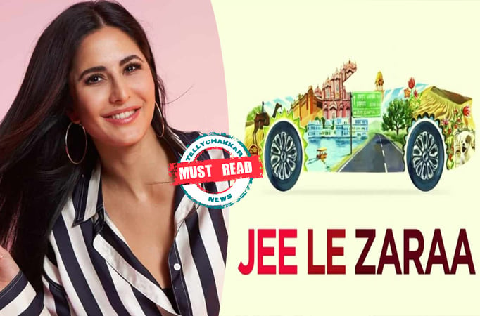  Katrina Kaif walking out of 'Jee Le Zaraa' 