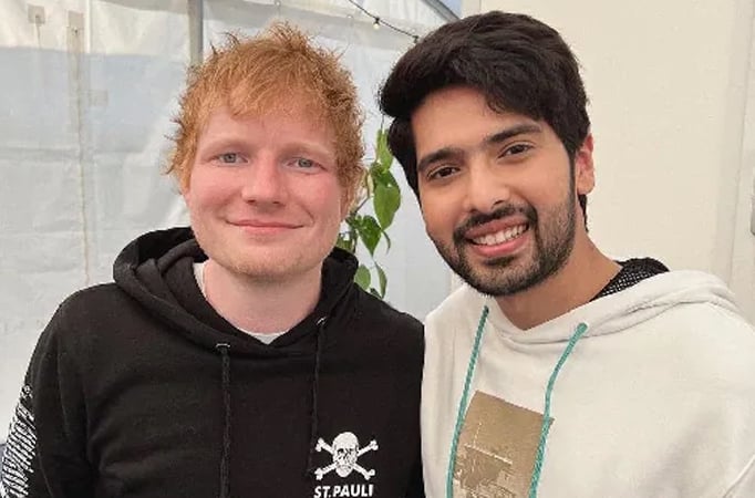 Ed Sheeran and Armaan Malik