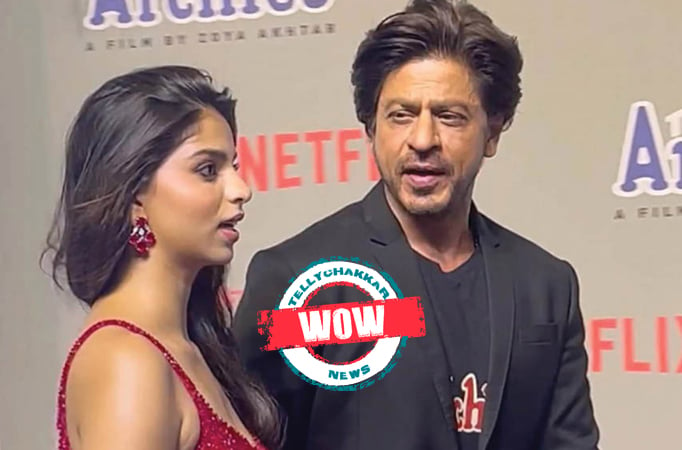 Shah Rukh Khan and Suhana Khan