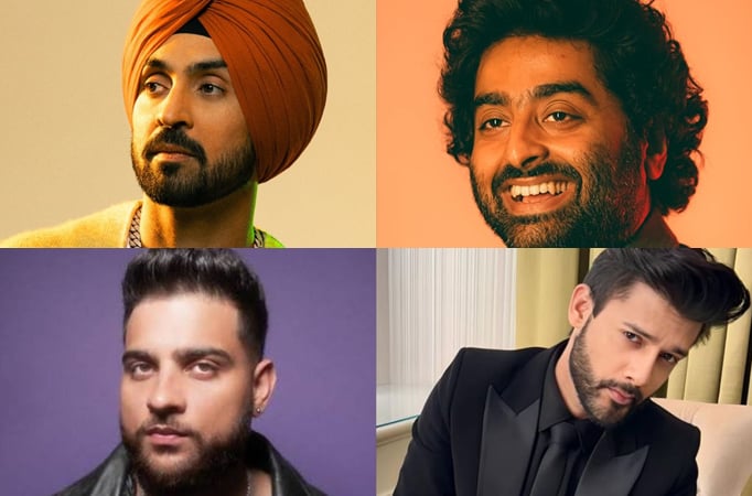 Arijit Singh, Karan Aujla, Diljit Dosanjh