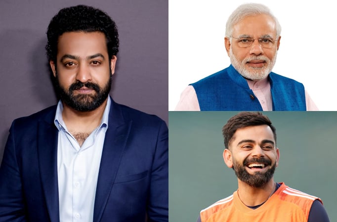 NTR Jr, Narendra Modi, Virat Kohli