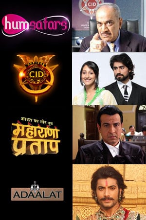 Sony TV: Popular show and their lead actors.