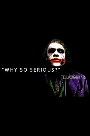 Serious 'Joker'