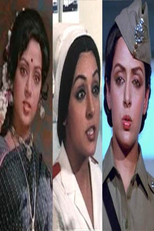 Match Hema Malini's characters with the movies