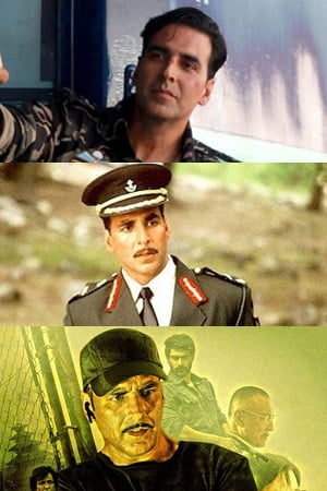 Match these Akshay Kumar movies with character names.