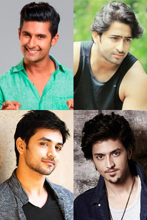 Match these TV hunks with their debut shows.