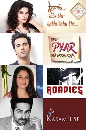 Match these Bollywood actors with their respected TV shows