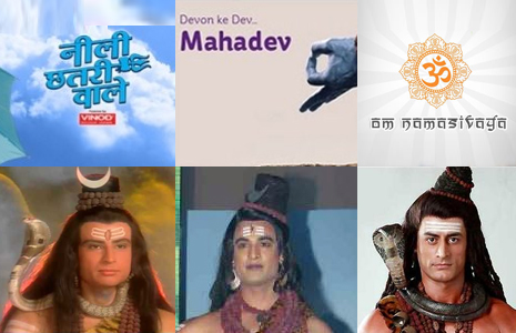 Match the shows with their Shiva characters.