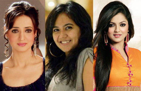 Match the actresses with their debut shows.