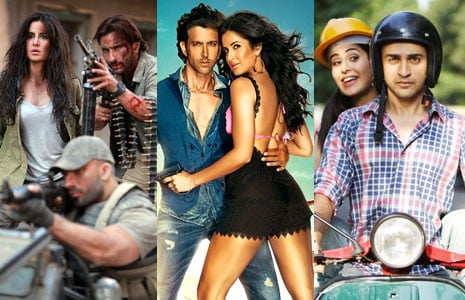 Match the Katrina Kaif movies with her co-stars.