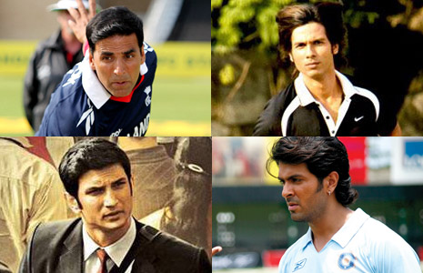 Match these Bollywood actors with their cricket based movies.