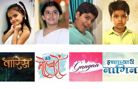 Match these child artists with their TV shows.