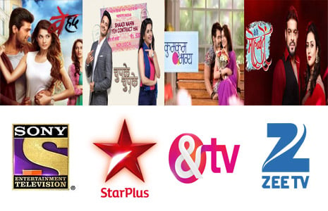 Match these TV shows with respective channels 