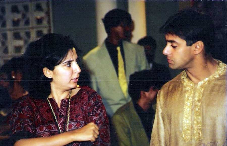 Farah ,Salman Khan