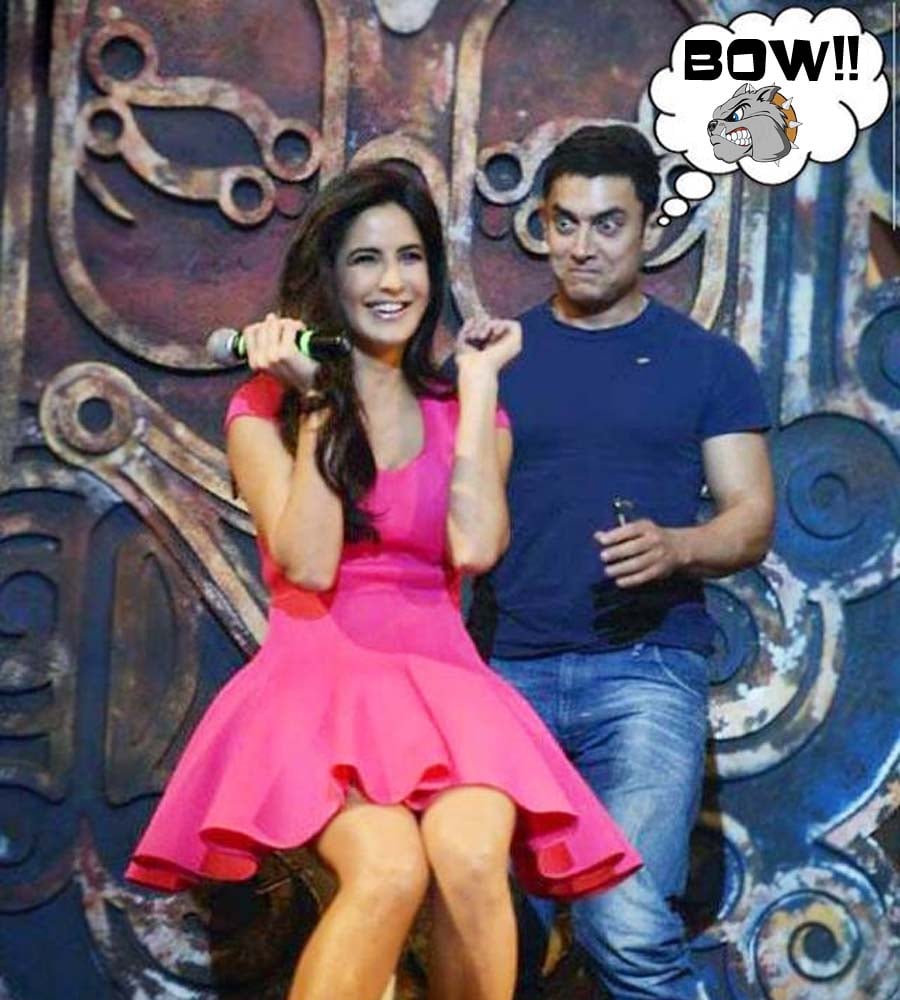 Katrina Kaif and Aamir Khan