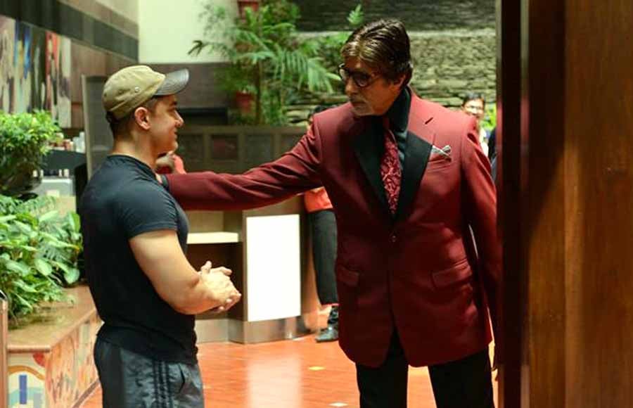 Amitabh Bachchan and Aamir Khan