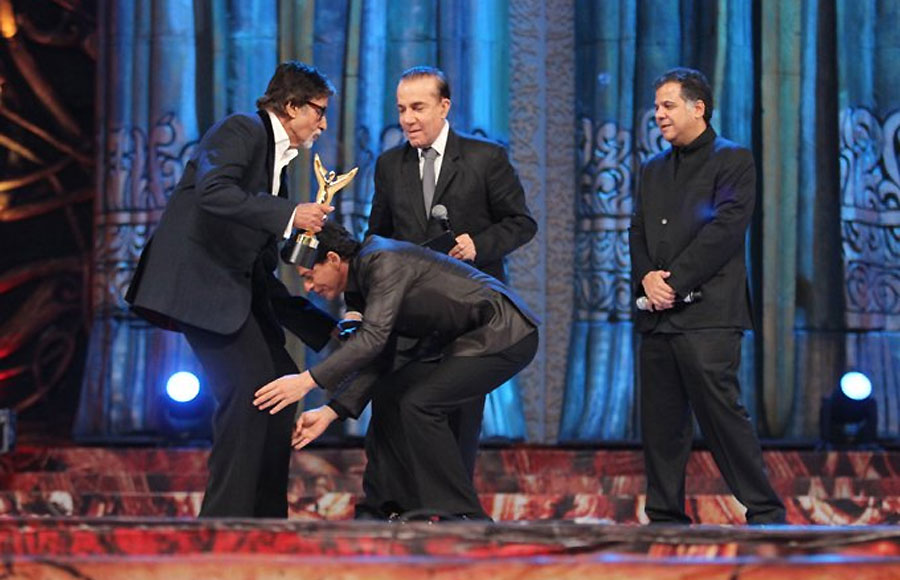 Amitabh Bachchan and SRK