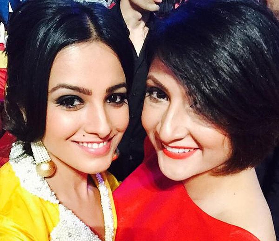 Anita Hassanandani and Urvashi Dholakia