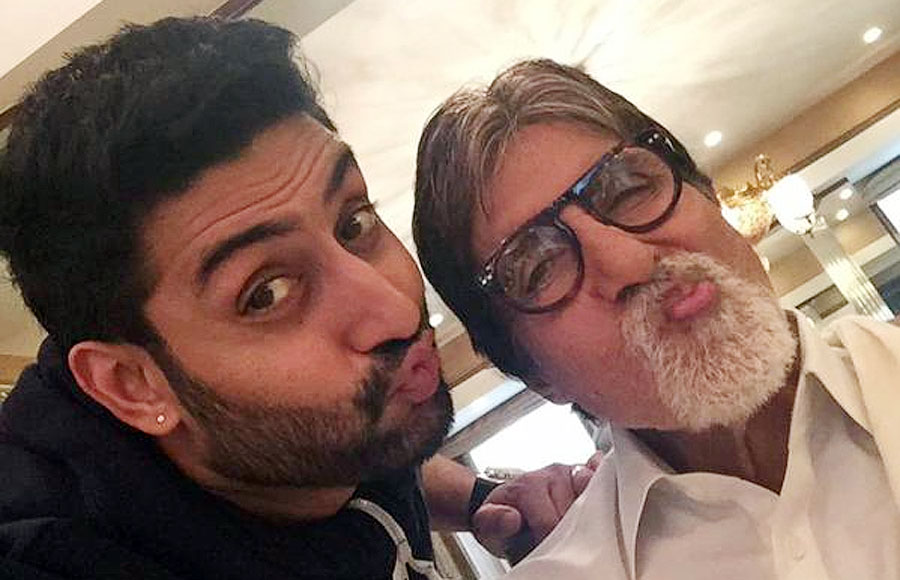 Abhishek Bachchan and Amitabh Bachchan