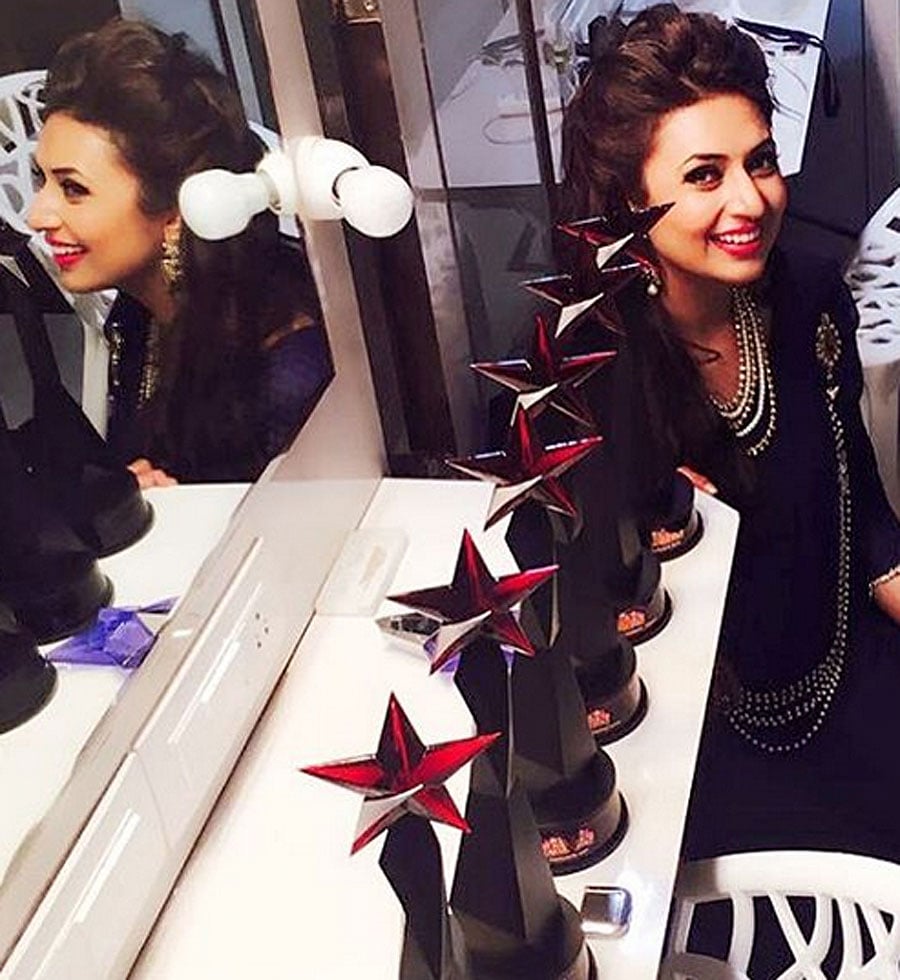 Divyanka's six pack!