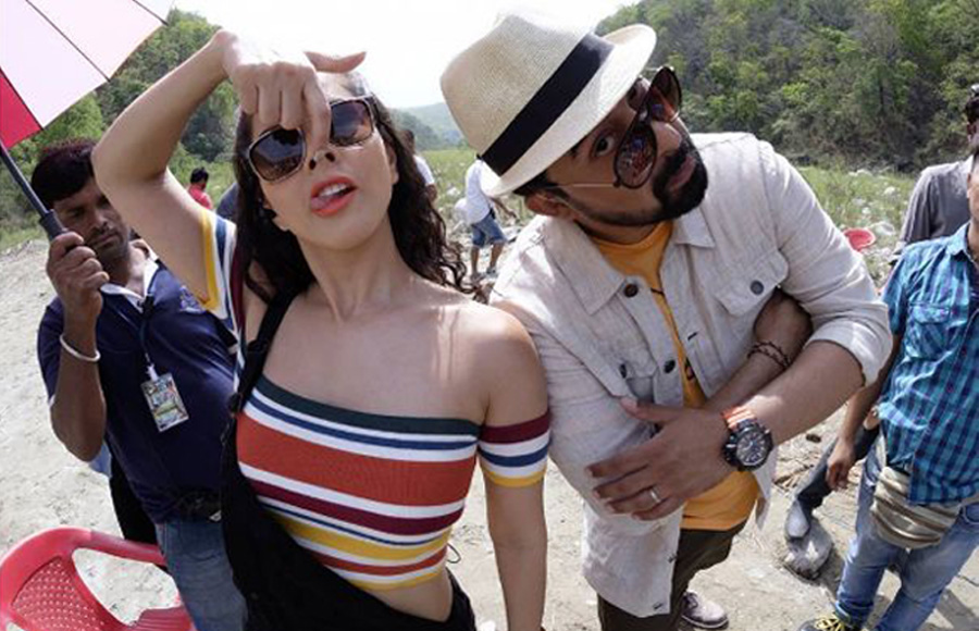 Sunny Leone and Rannvijay Singha