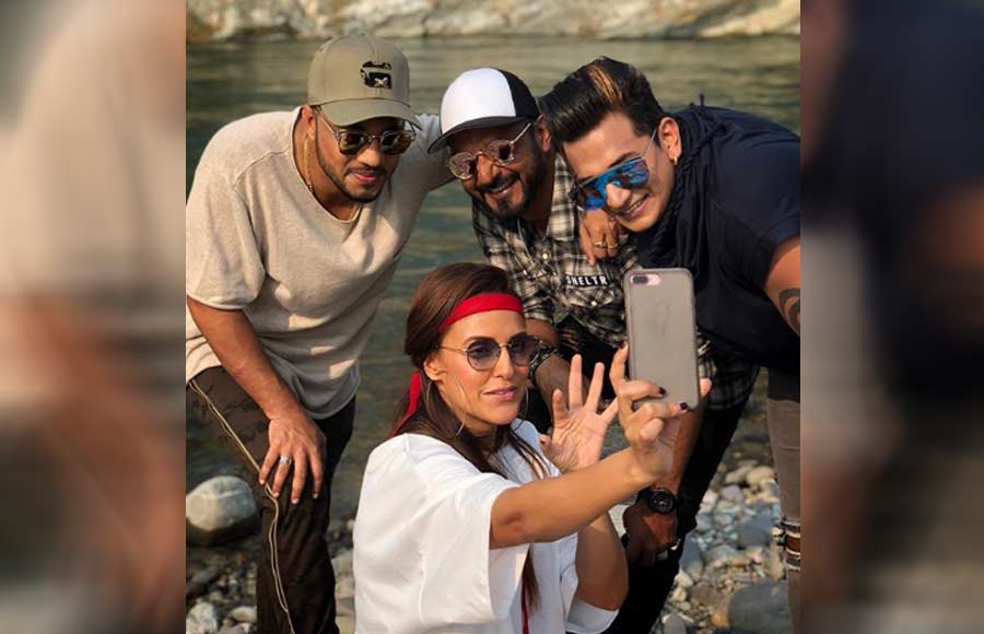 Nikhil Chinapa, Raftaar, Neha Dhupia, Prince Narula