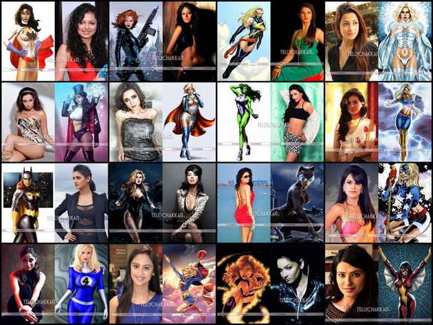 TV actress superheroine