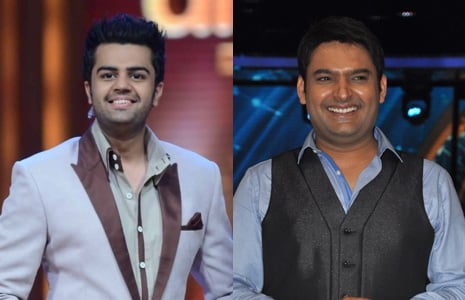 Manish Paul and Kapil Sharma