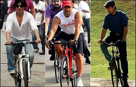 Shah Rukh Khan, Salman Khan and Aamir Khan