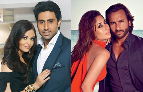  Abhishek Bachchan Aishwarya Rai Bachchan,Saif Ali Khan, Kareena Kapoor