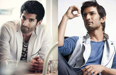 Aditya Roy Kapoor and Sushant Singh Rajput