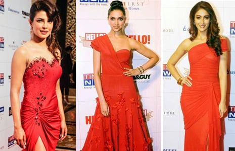 Priyanka Chopra, Deepika Padukone, Ileana D'cruz