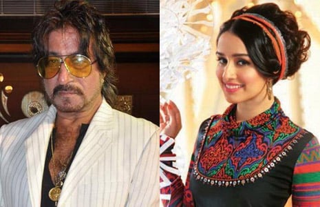 Shakti Kapoor and Shraddha Kapoor