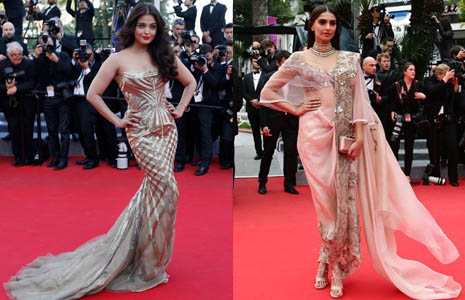 Aishwarya Rai Bachchan And Sonam Kapoor