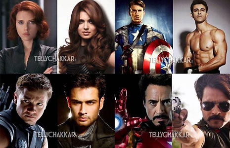 Which TV actor suits the character from 'The Avengers' best?