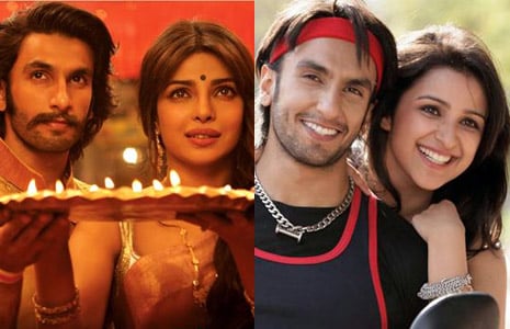 Ranveer looks better with Parineeti or Priyanka?