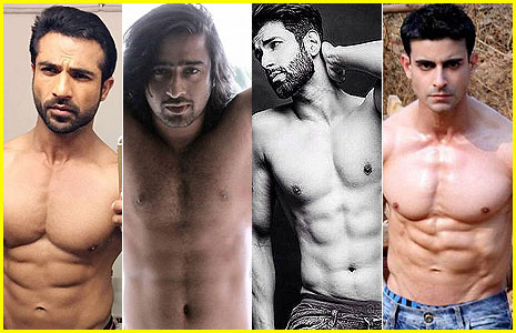 Which TV hunk has SEXIEST abs?