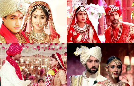 Which TV couple looks BEST in wedding attire?