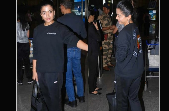 Rashmika Mandanna jets off to Milan to attend the Milan Fashion week!