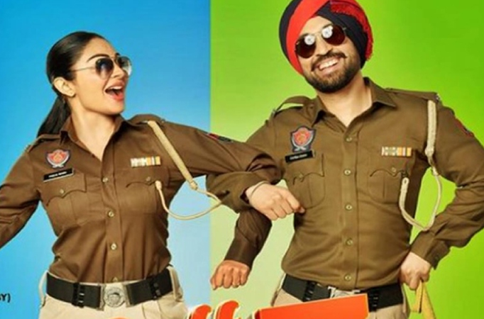 Diljit Dosanjh and Neeru Bajwa