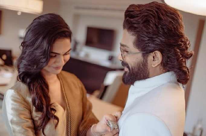 Allu Arjun's wife Sneha Reddy