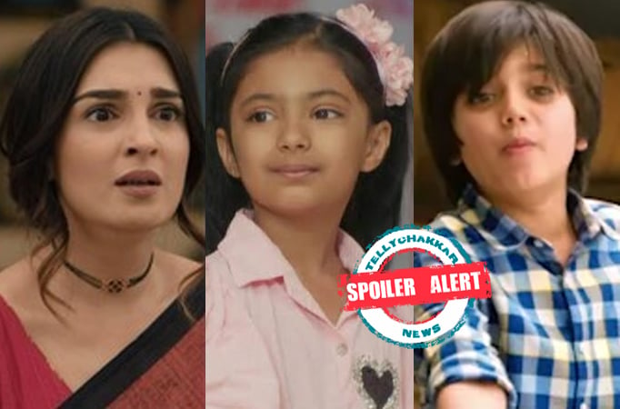 Spoiler Alert! Pandya Store: Chutki splashes Chiku with water guns, Dhara scolds her for her naughtiness