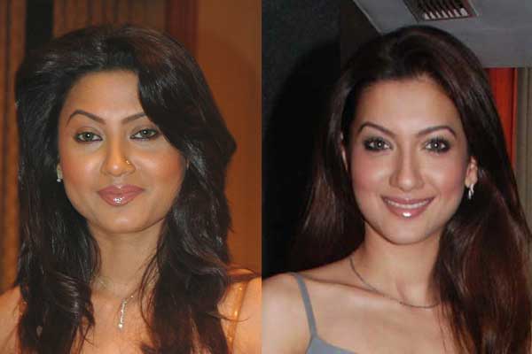 Gauhar Khan and Nigar Khan