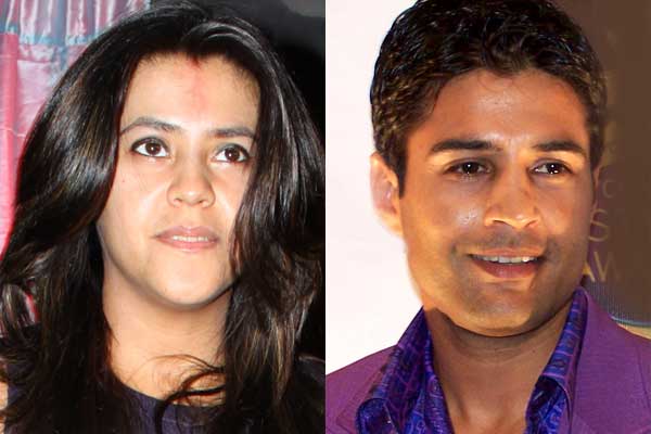 Ekta Kapoor and Rajeev Khandelwal