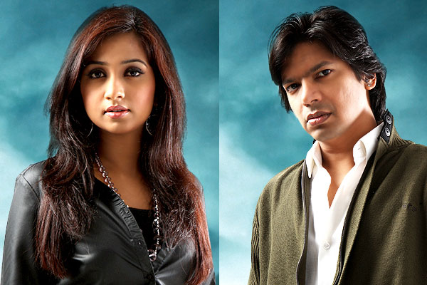 Shreya Ghoshal and Shaan