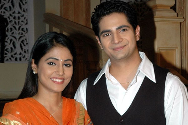 Hina Khan and Karan Mehra 